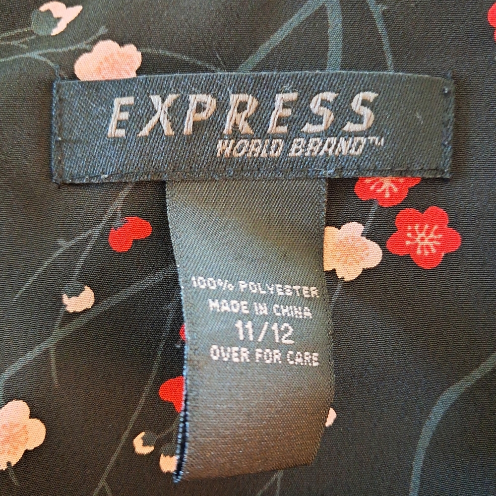 Vintage Y2K Slip Dress Cherry Blossom - Picture 6 of 7